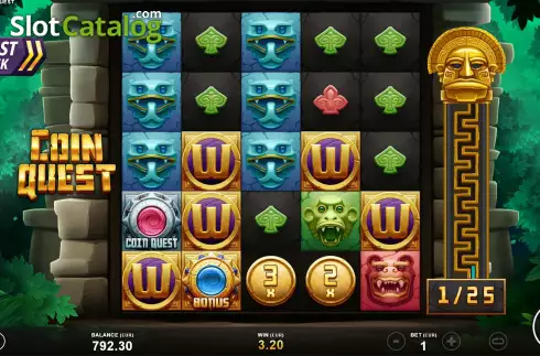 Скрин5. Coin Quest слот