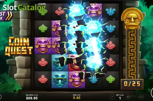 Скрин9. Coin Quest слот