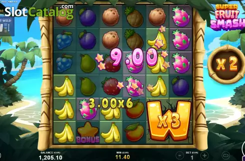 Скрин8. Super Fruit Smash слот