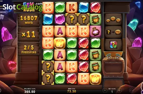 Скрин9. Gem Rush слот