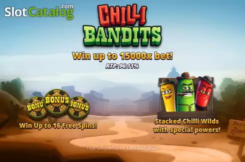 Скрин2. Chilli Bandits слот