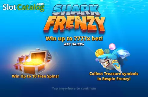 Скрин2. Shark Frenzy (Slotmill) слот