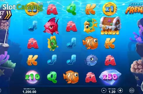 Скрин3. Shark Frenzy (Slotmill) слот