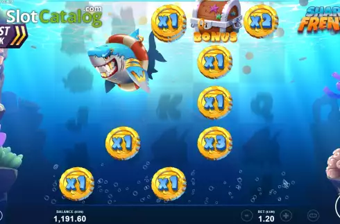 Скрин6. Shark Frenzy (Slotmill) слот