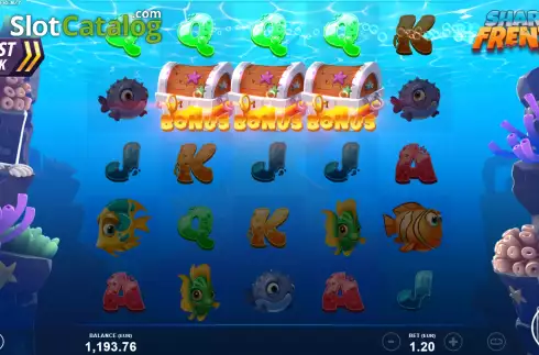 Скрин8. Shark Frenzy (Slotmill) слот