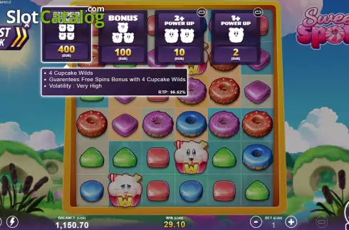Скрин8. Sweet Spotz слот