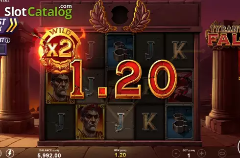 Скрин3. Tyrant’s Fall слот