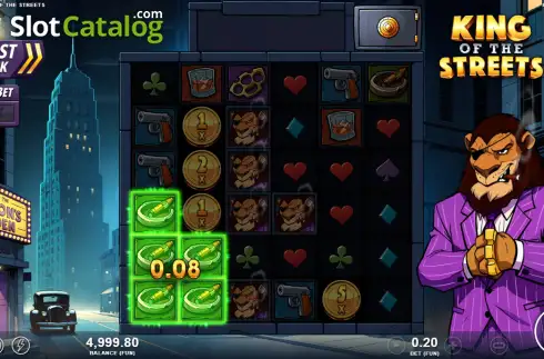 Скрин2. King of the Streets слот