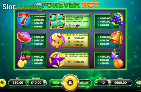 Скрин6. Forever Hot (Slotmotion) слот