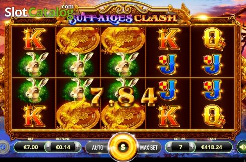 Скрин4. Buffaloes Clash слот