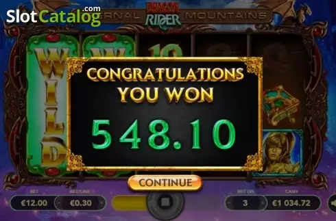 Скрин4. Eternal Mountains: Dragon Rider слот