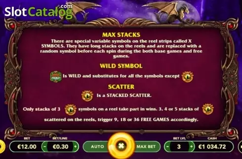 Скрин7. Eternal Mountains: Dragon Rider слот