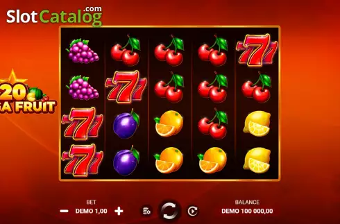 Скрин2. Mega Fruit 20 слот