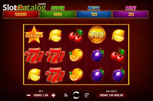 Скрин2. Lucky Fruit Spins слот