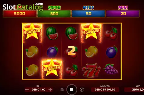 Скрин3. Lucky Fruit Spins слот