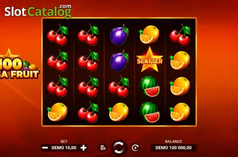 Скрин2. Mega Fruit 100 слот
