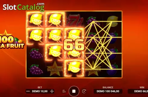 Скрин3. Mega Fruit 100 слот