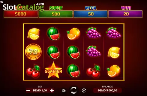 Скрин2. Lucky Fruit Spins Bonus Buy слот