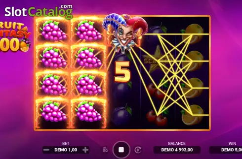 Скрин3. Fruit Fantasy 100 слот