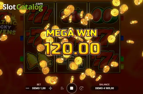 Скрин3. Blazing Lucky Sevens слот