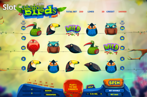 Скрин2. Birds Slot слот