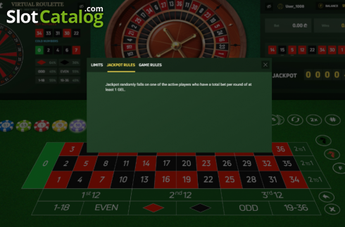 Скрин6. Virtual Roulette (Smartsoft Gaming) слот