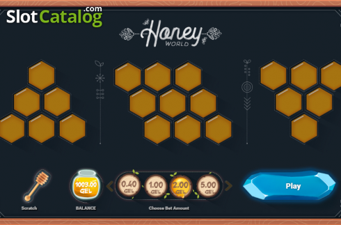 Скрин2. Honey World слот