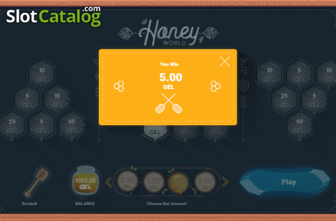Скрин3. Honey World слот