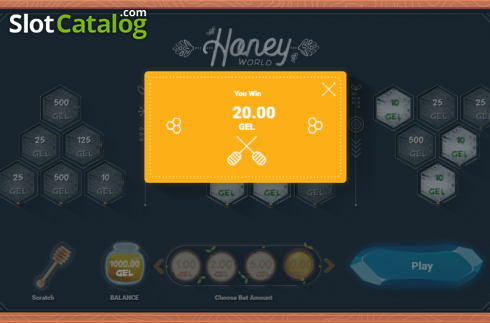 Скрин4. Honey World слот