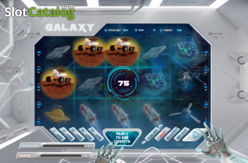 Скрин4. Galaxy Slot слот