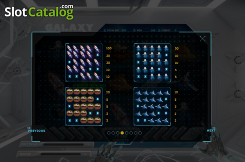 Скрин8. Galaxy Slot слот