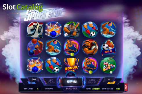 Скрин2. Sport Slot слот