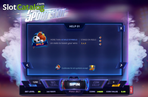 Скрин6. Sport Slot слот