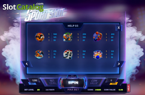 Скрин8. Sport Slot слот