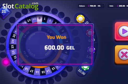 Скрин3. Lucky Wheel Deluxe слот