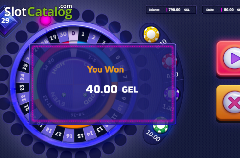 Скрин4. Lucky Wheel Deluxe слот