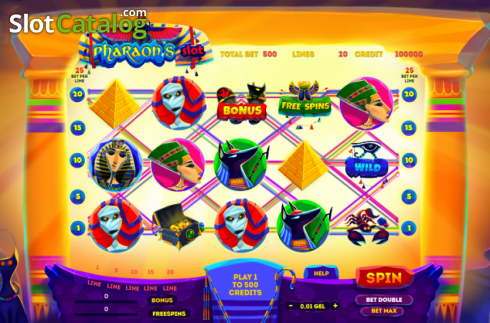 Скрин2. Pharaon Slot слот
