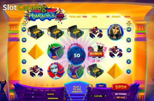 Скрин3. Pharaon Slot слот