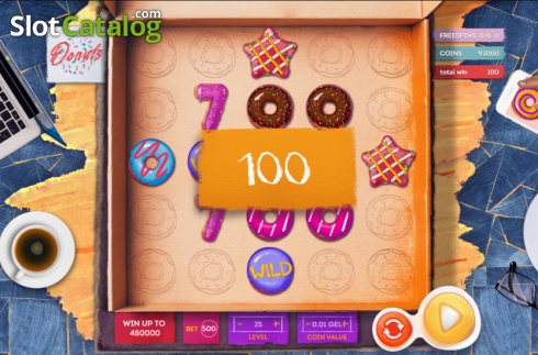 Скрин3. Donut City (Smartsoft Gaming) слот