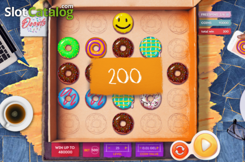 Скрин4. Donut City (Smartsoft Gaming) слот