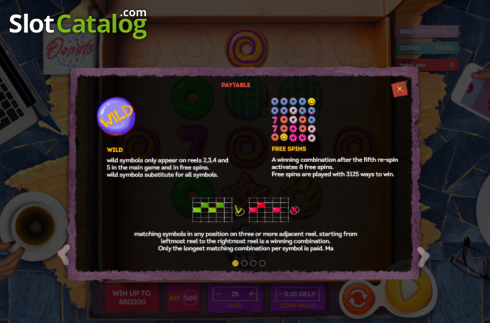 Скрин5. Donut City (Smartsoft Gaming) слот