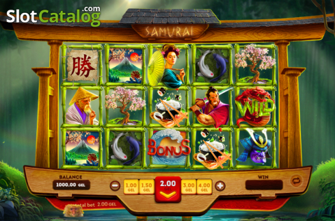 Скрин2. Samurai Slot слот