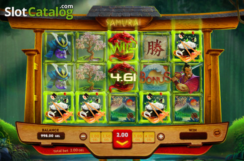 Скрин3. Samurai Slot слот