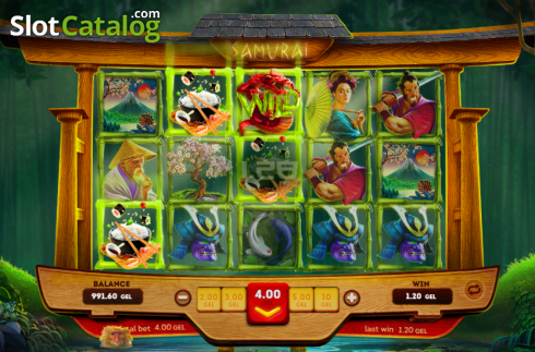 Скрин4. Samurai Slot слот