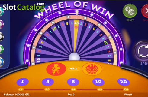 Скрин2. Wheel of Win слот