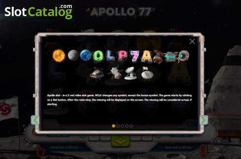 Скрин7. Apollo 77 слот