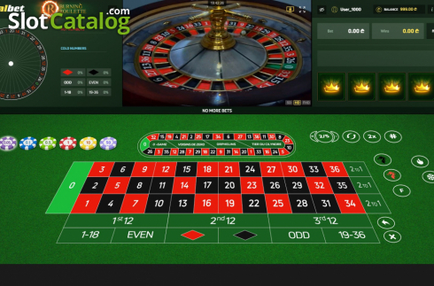 Скрин2. Burning Roulette слот