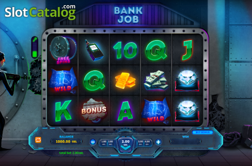 Скрин2. Bank Job (Smartsoft Gaming) слот