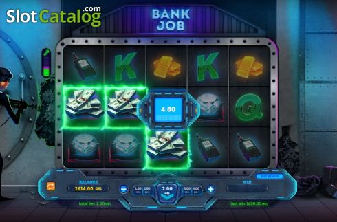 Скрин4. Bank Job (Smartsoft Gaming) слот