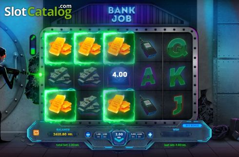 Скрин5. Bank Job (Smartsoft Gaming) слот